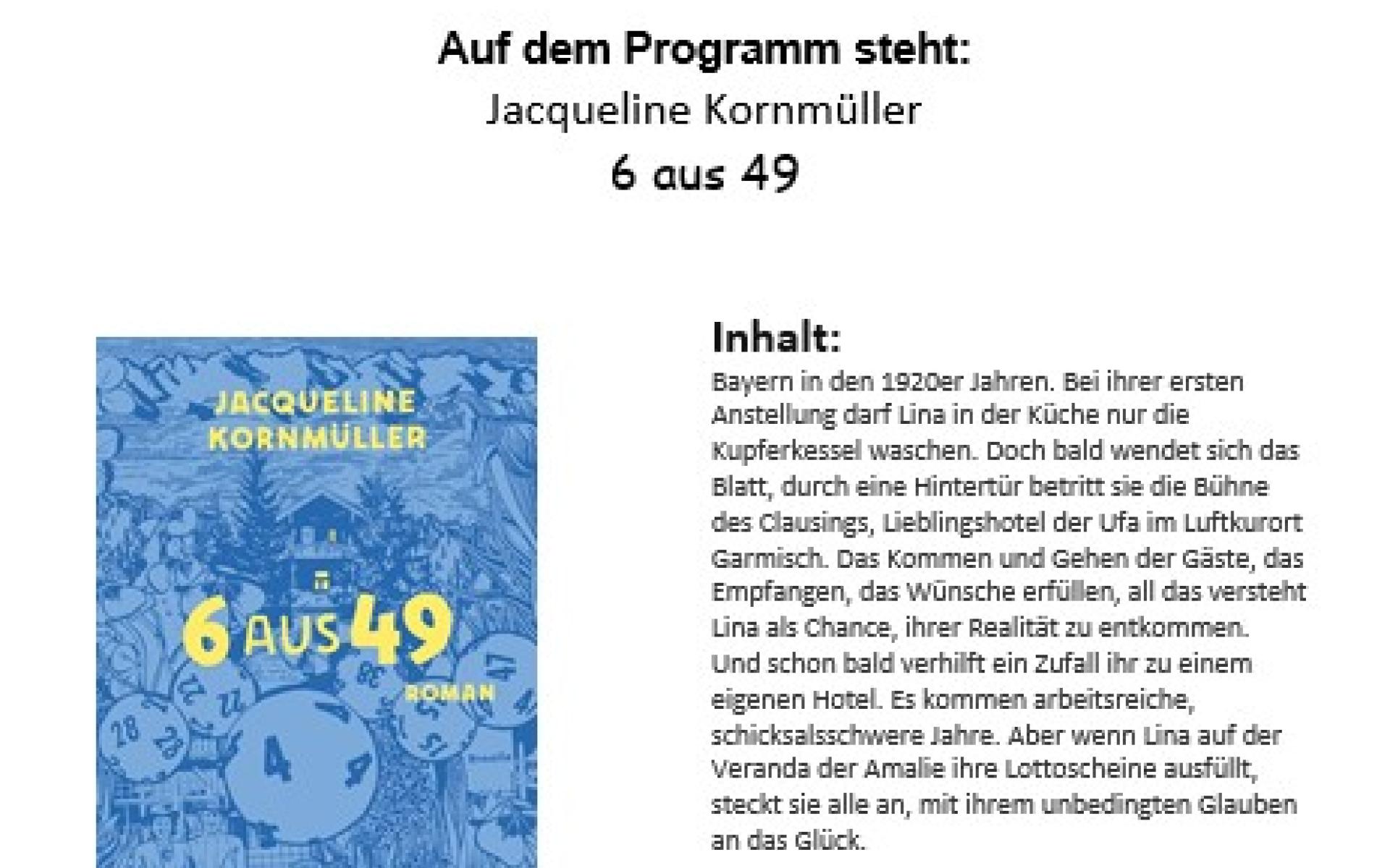 Einladung mit Cover des Buches und Inhaltsangabe 