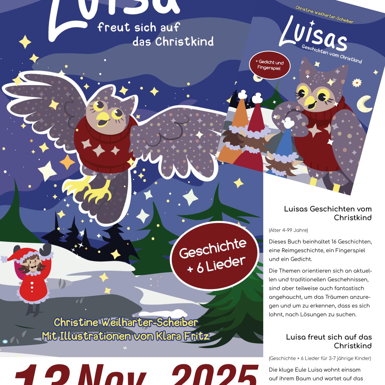 Luisa freut sich auf das Christkind