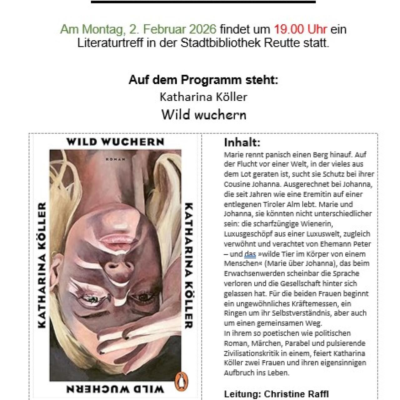 Katharina Köller "Wild Wuchern"